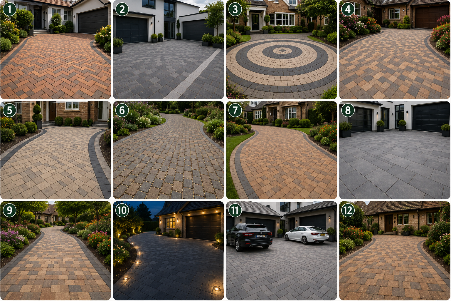 12 Block Paving Ideas for Driveways